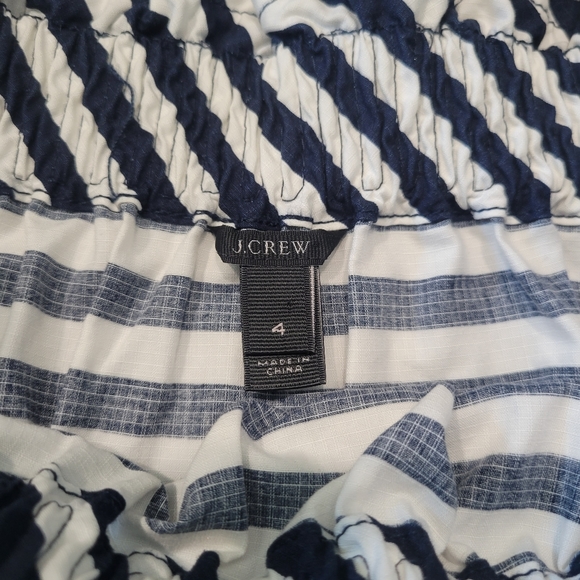 J. Crew Striped Nautical Mini Skirt - Picture 4 of 6